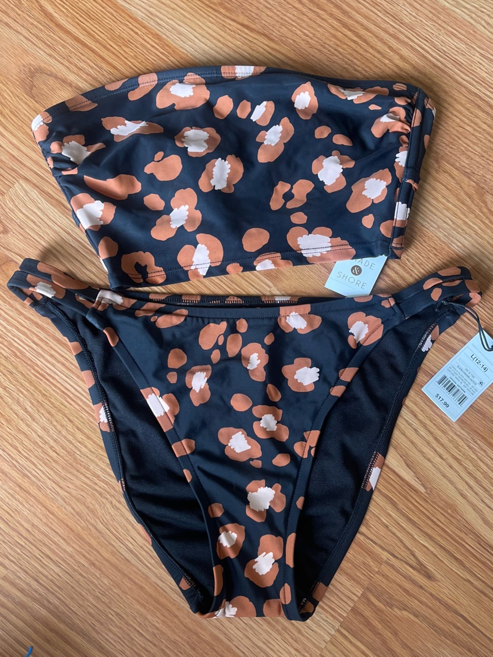 Shade & Shore Leopard Print Bikini